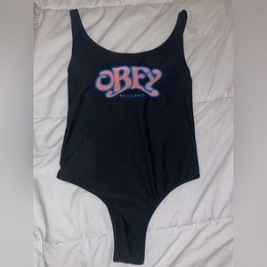 Obey bathing suit one piece